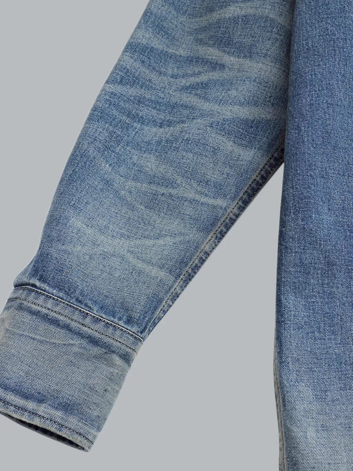 New Manual 26AW LV DENIM BIG WESTERN SHIRTS