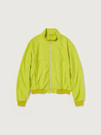 AURALEE 26AW PURE SILK COMFORT FLEECE ZIP BLOUSON
