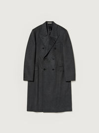 AURALEE 26AW CASHMERE MOLESKIN DOUBLE-BREASTED COAT