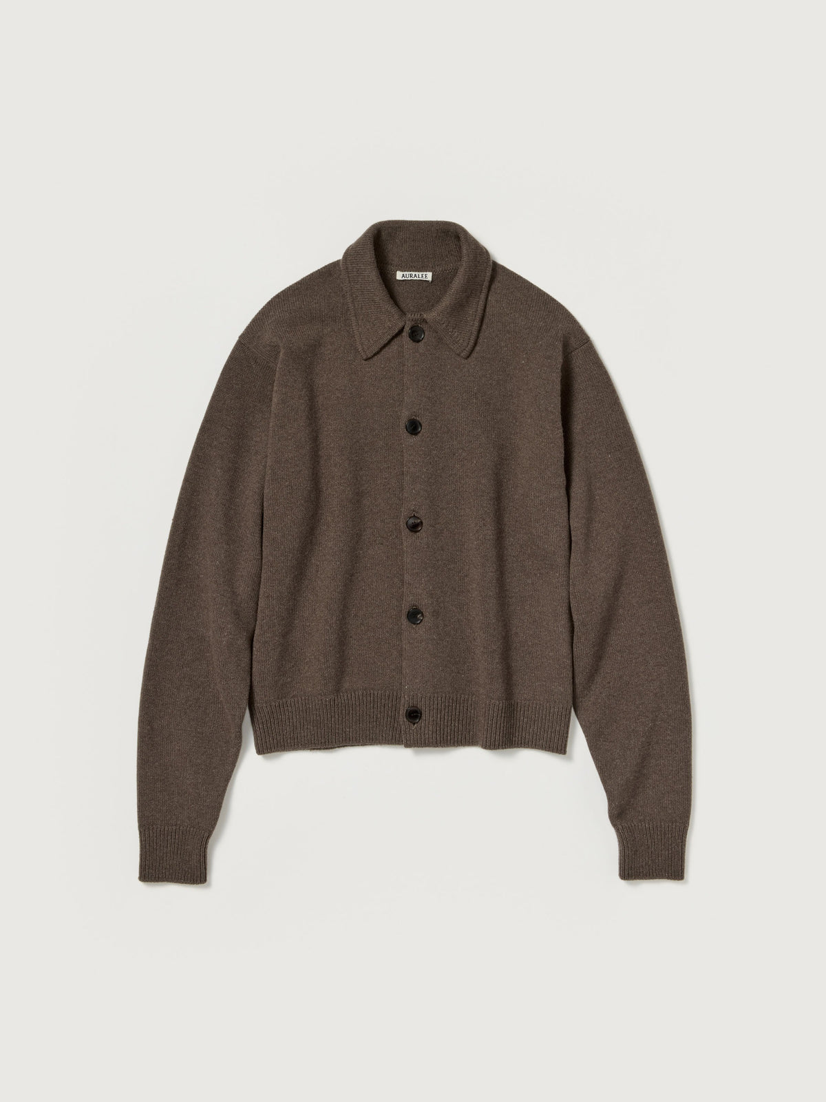 AURALEE 26AW SUPER FINE WOOL KNIT SHIRT CARDIGAN