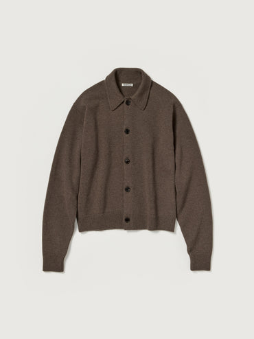 AURALEE 26AW SUPER FINE WOOL KNIT SHIRT CARDIGAN