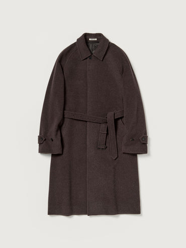 AURALEE 26AW SUPER FINE WOOL MOSSER SOUTIEN COLLAR COAT