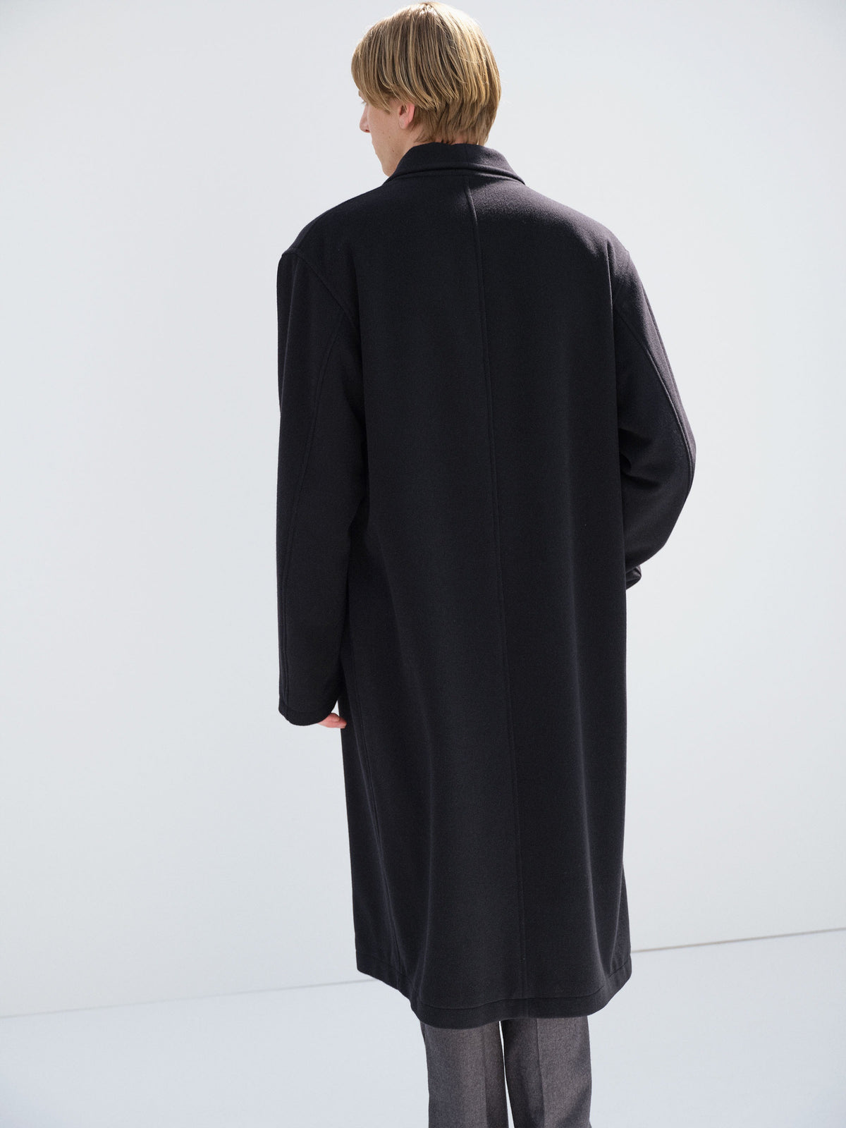 AURALEE 26AW SUPER FINE WOOL MOSSER SHAWL COLLAR COAT