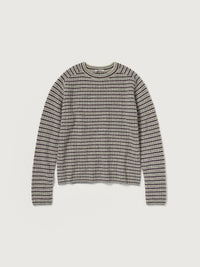 AURALEE 26AW SHETLAND WOOL CASHMERE RIB KNIT P/O