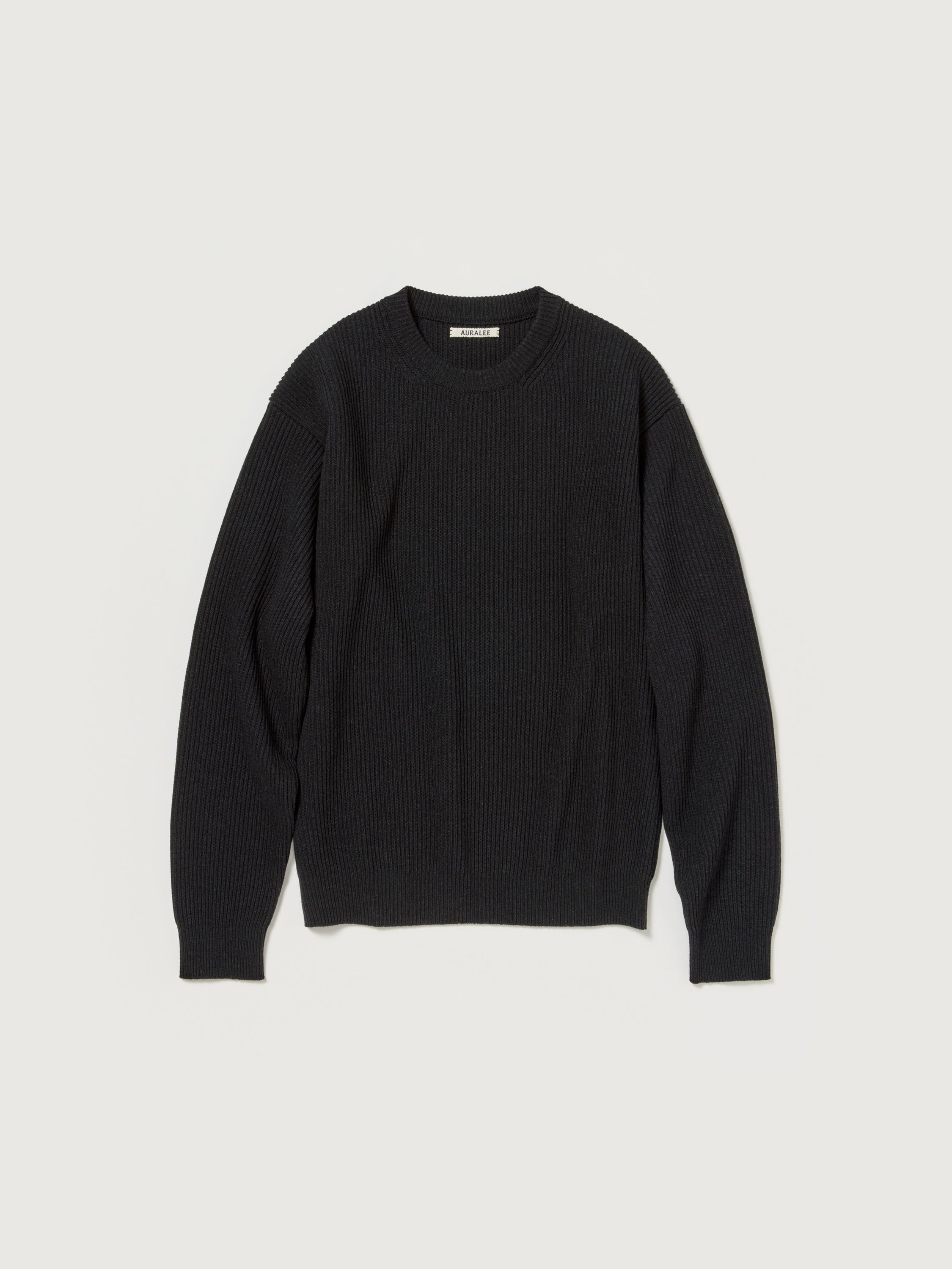 AURALEE 26AW SUPER FINE WOOL RIB KNIT P/O