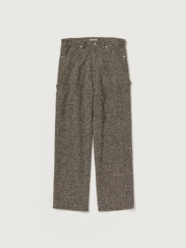 AURALEE 26AW HOMESPUN TWEED PAINTER PANTS