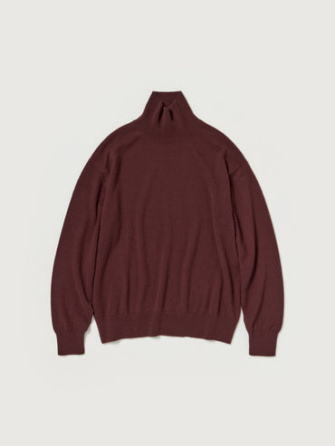 AURALEE 26AW BABY CASHMERE KNIT TURTLE