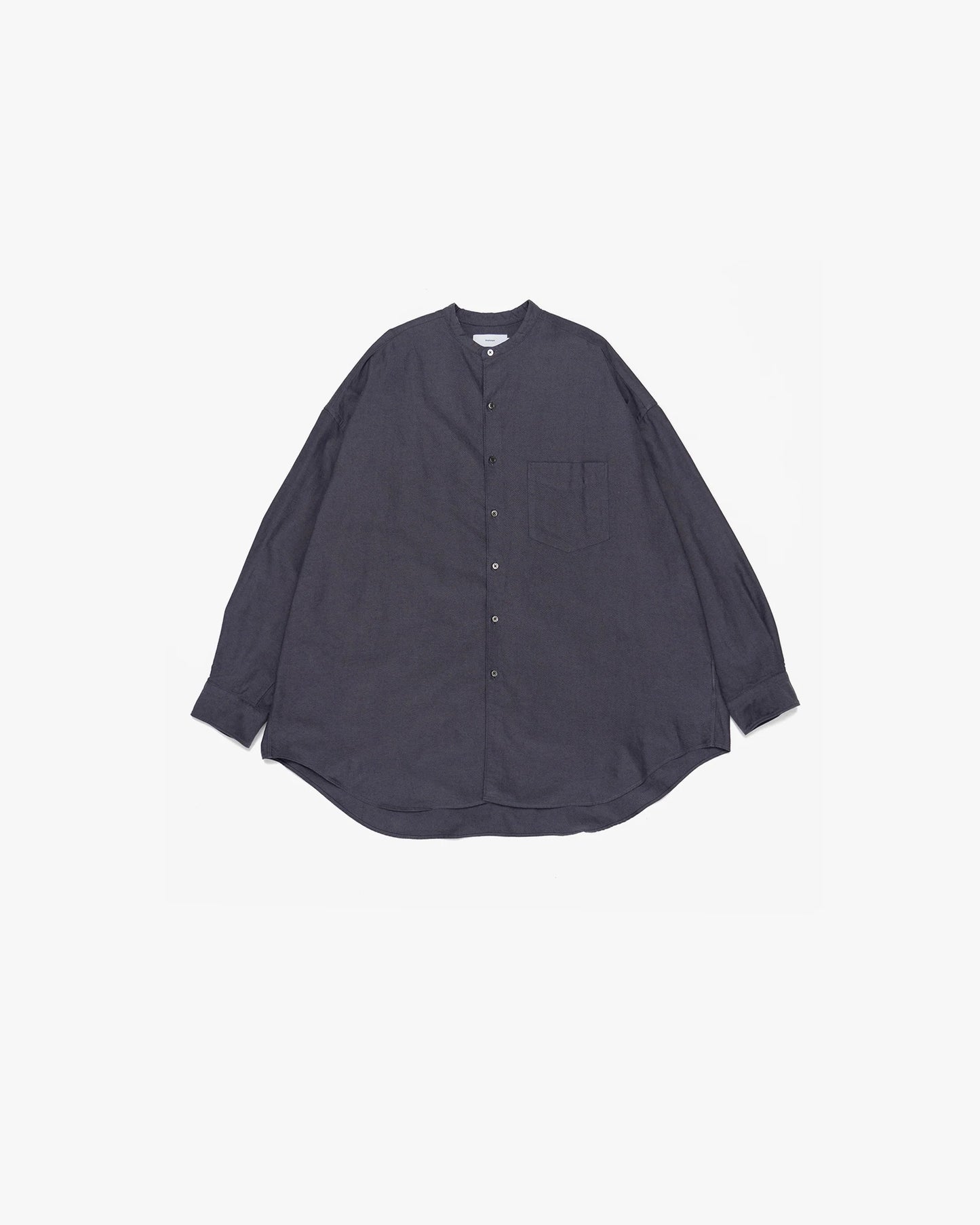 Graphpaper / Oxford L/S Oversized Band Collar Shirt