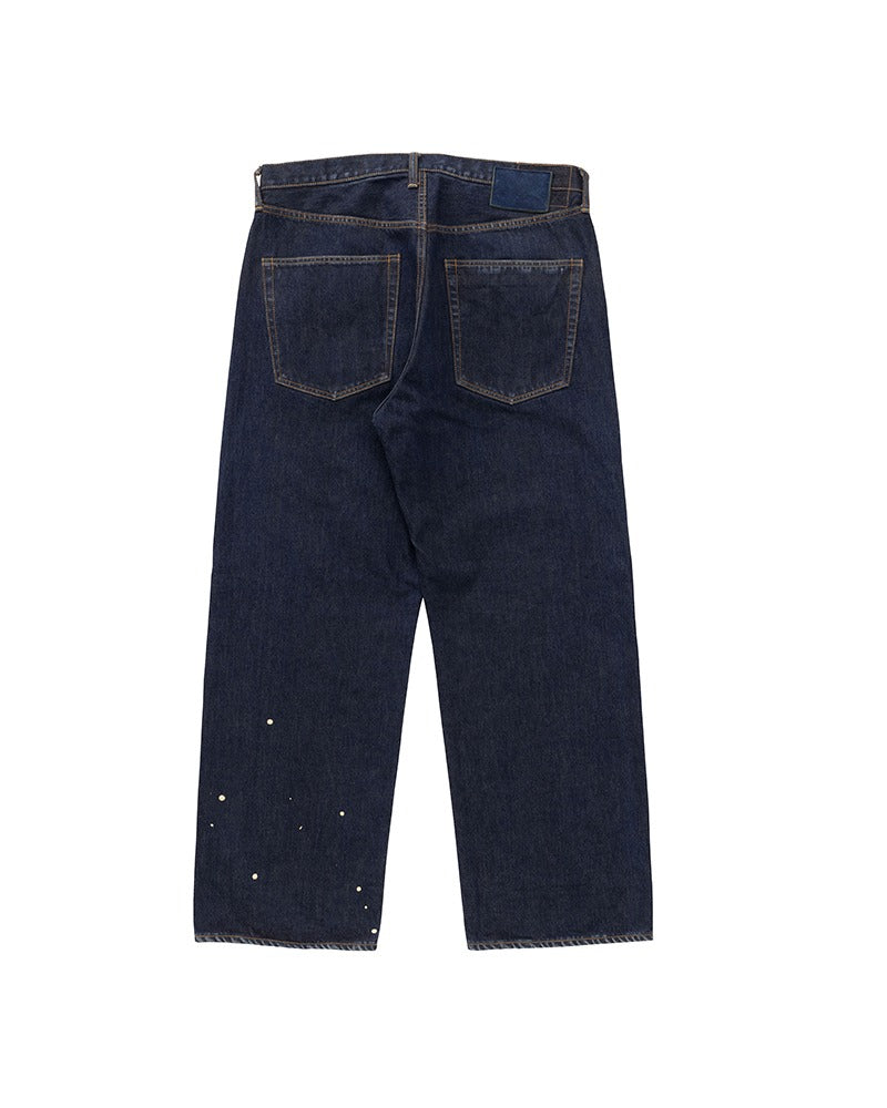 visvim 26AW SOCIAL SCULPTURE 01 WIDE DMGD-39 MUD