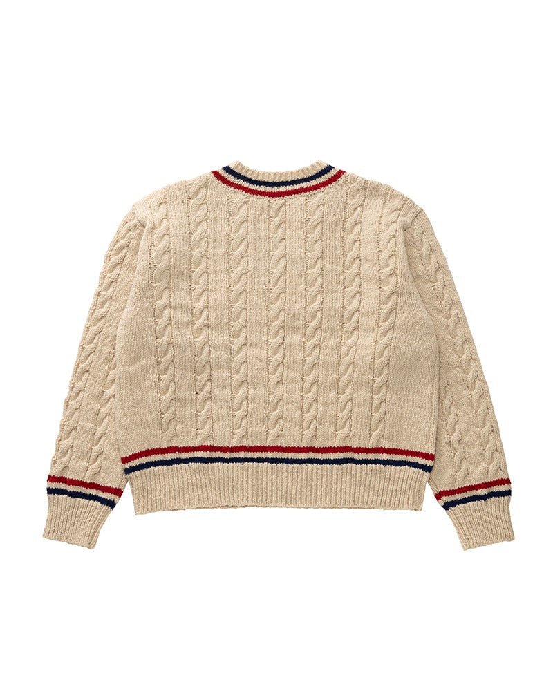 visvim 26AW COLLEGIA V-NECK KNIT