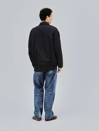 KAPTAIN SUNSHINE 26AW Wool Stripe Zip Blouson