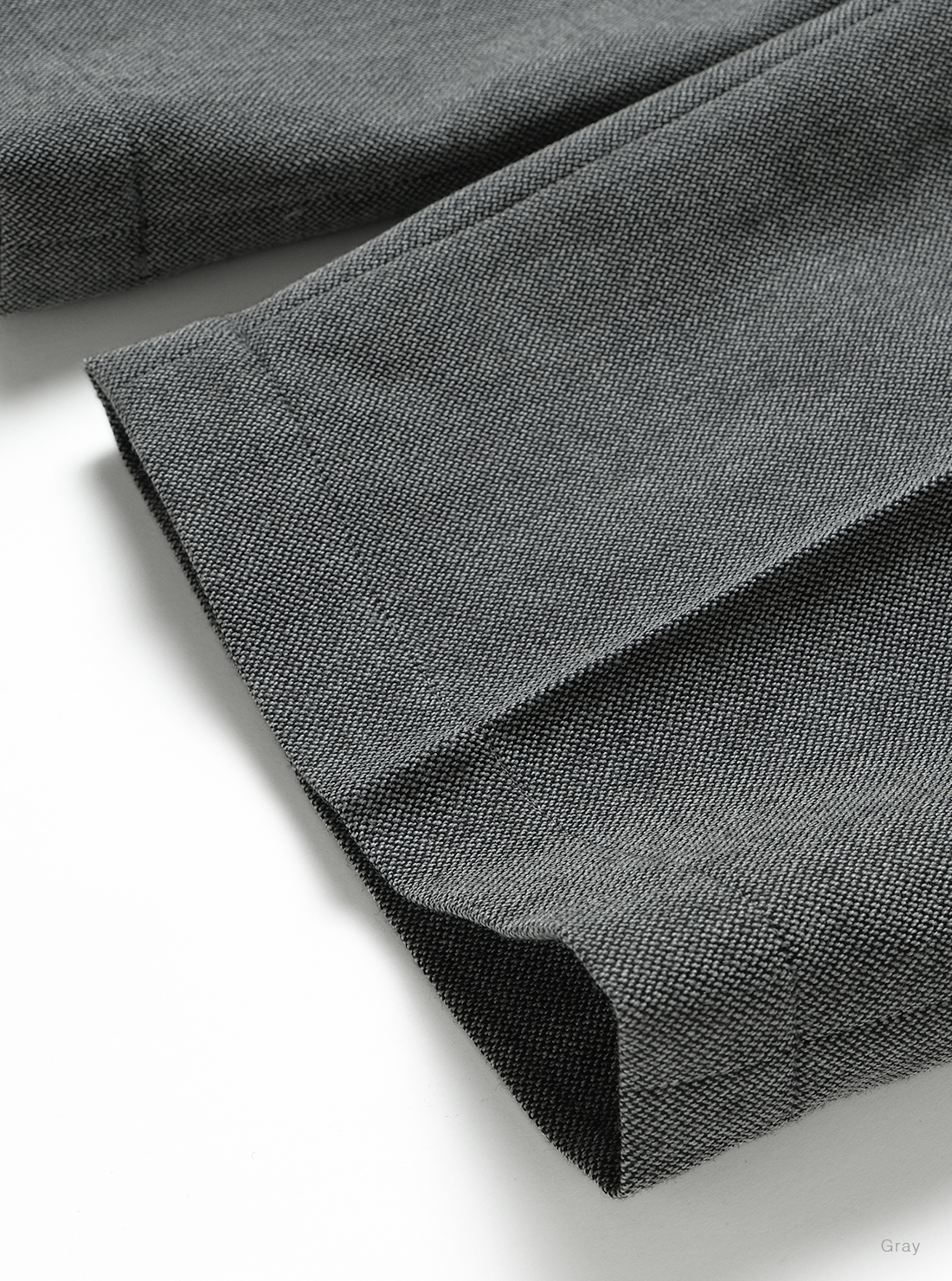 BATONER 26AW  TWEED WOOL ONE TUCK TROUSERS