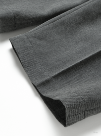 BATONER 26AW  TWEED WOOL ONE TUCK TROUSERS