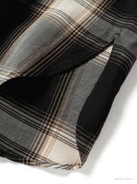 BATONER 26AW  OMBRE CHECK REGULAR COLLAR SHIRT