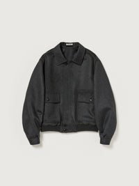 AURALEE 26AW CASHMERE MOLESKIN ZIP BLOUSON