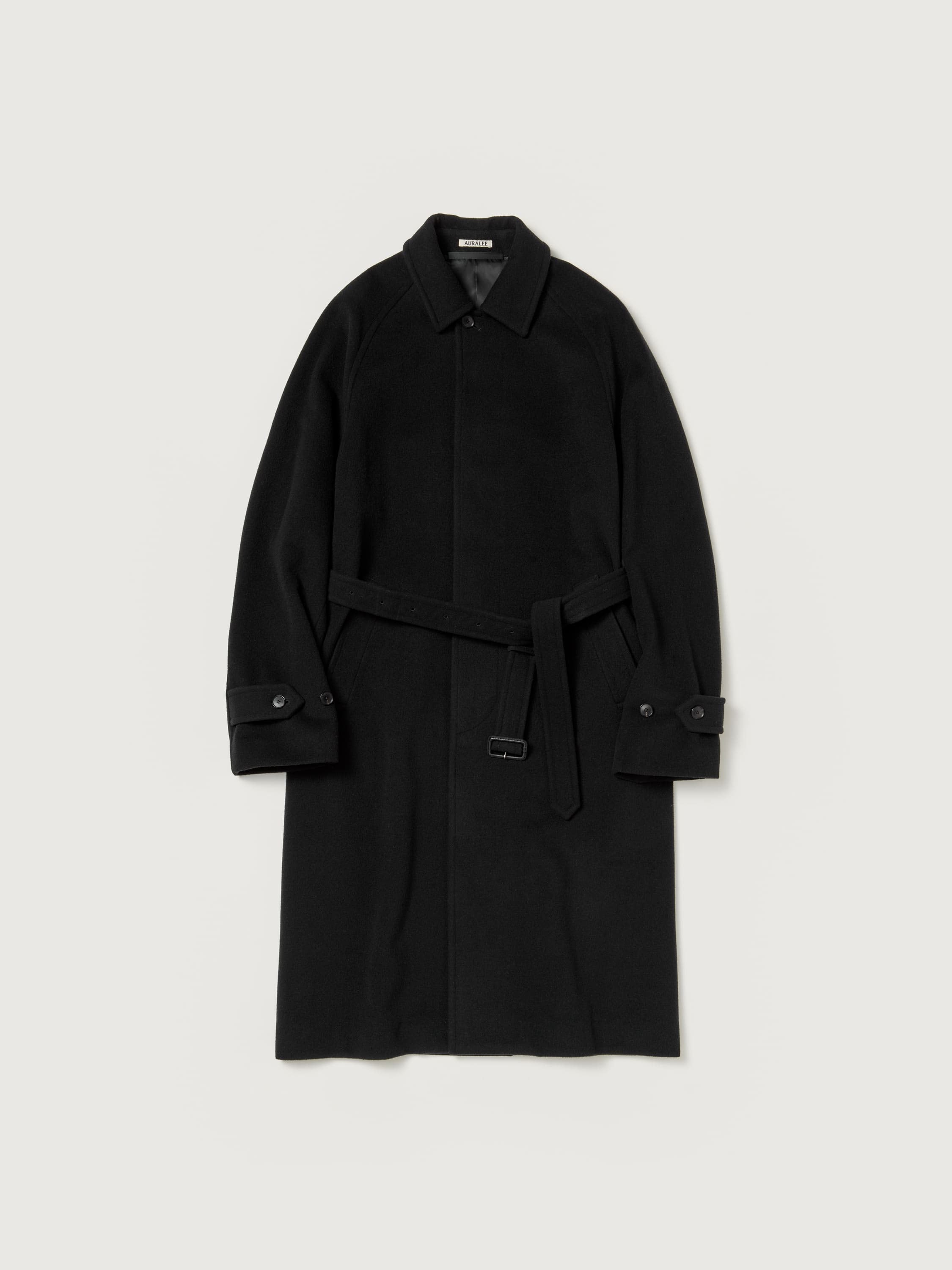 AURALEE 26AW SUPER FINE WOOL MOSSER SOUTIEN COLLAR COAT