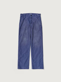 AURALEE 26AW GARMENT-DYED ORGANIC COTTON HEAVY MOLESKIN PANTS