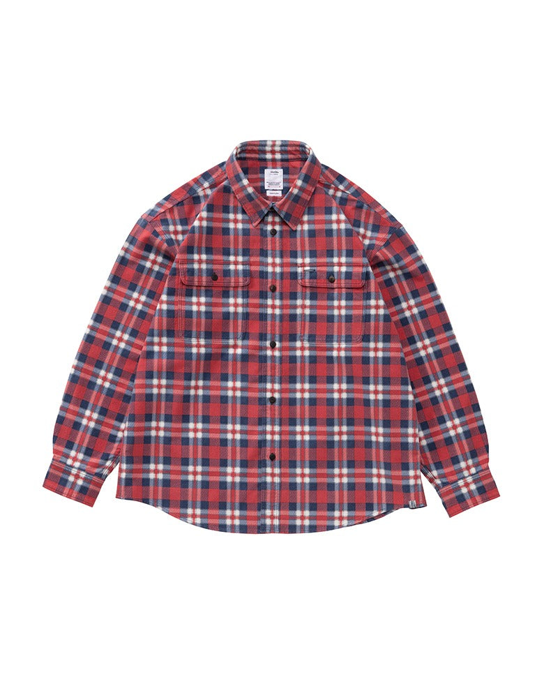 visvim 26AW LANGER CHECK L/S