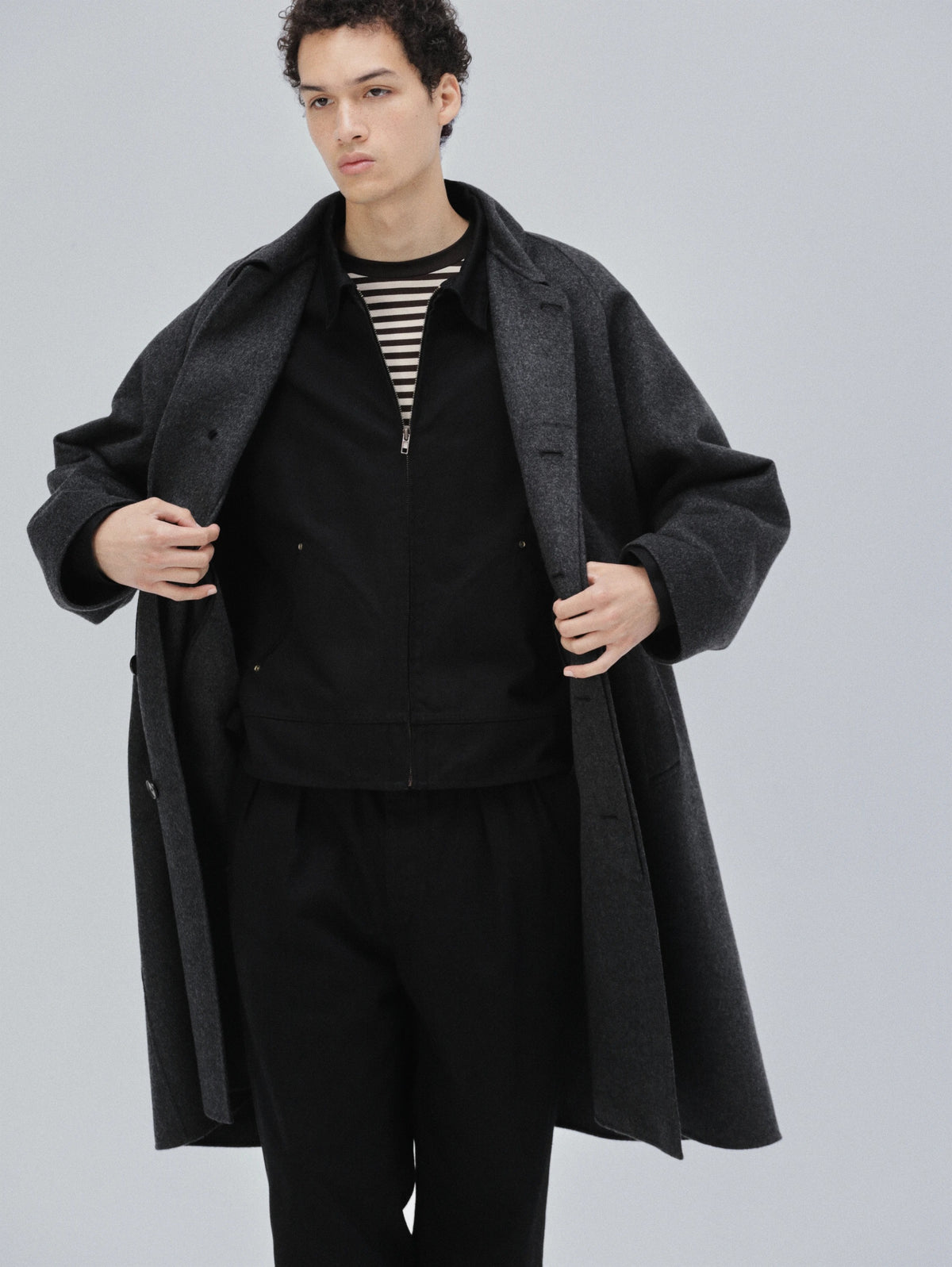 KAPTAIN SUNSHINE 26AW Cashmere Melton Walker Coat