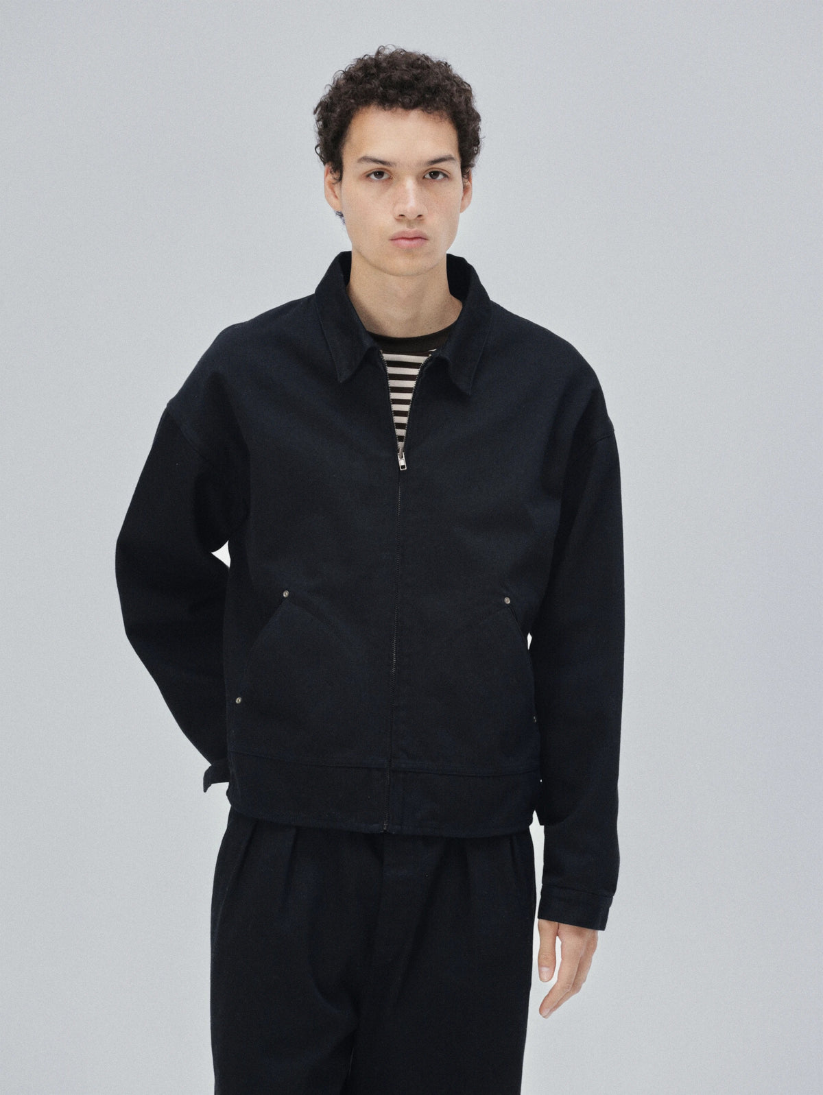 KAPTAIN SUNSHINE 26AW Wool Hemp Zip Jacket