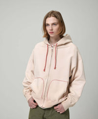 BOWWOW 26AW Overfaded Zip Hoodie