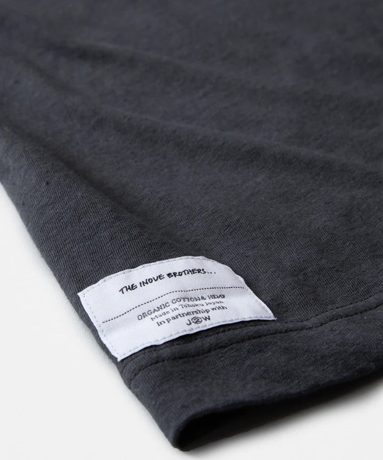 THE INOUE BROTHERS / Organic Cotton and Hemp T-shirt "Tube"