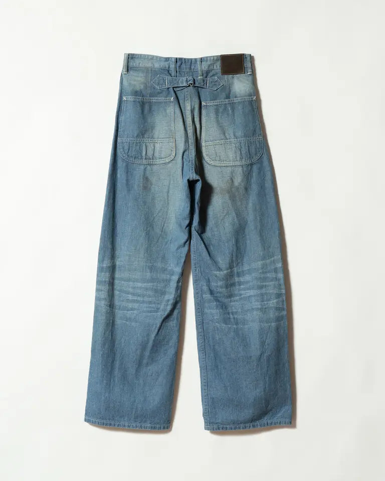 T.T. 26SS LOT.717 PAINTER PANTS WITH BUCKLE