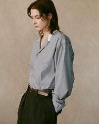 NICENESS 25AW C.CHAD / End-on-End Chambray Shirt Jacket