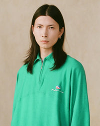 NICENESS 25AW R.PARADA / Lightweight Sweat Half-Zip Pullover