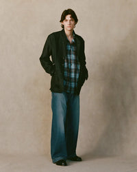 NICENESS 25AW KEENAN / Oiled Deer Leather Hunting Teba Jacket