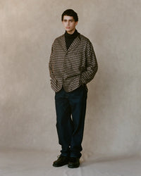 NICENESS 25AW BUCKLEY / Cotton Cashmere Loose Mock Neck L/S Tee