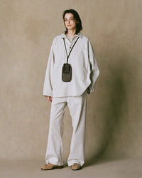 NICENESS 25AW M.MARR / Distressed Snow Denim Trousers