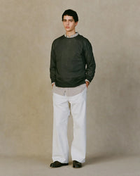 NICENESS 25AW M.MARR / Distressed Snow Denim Trousers