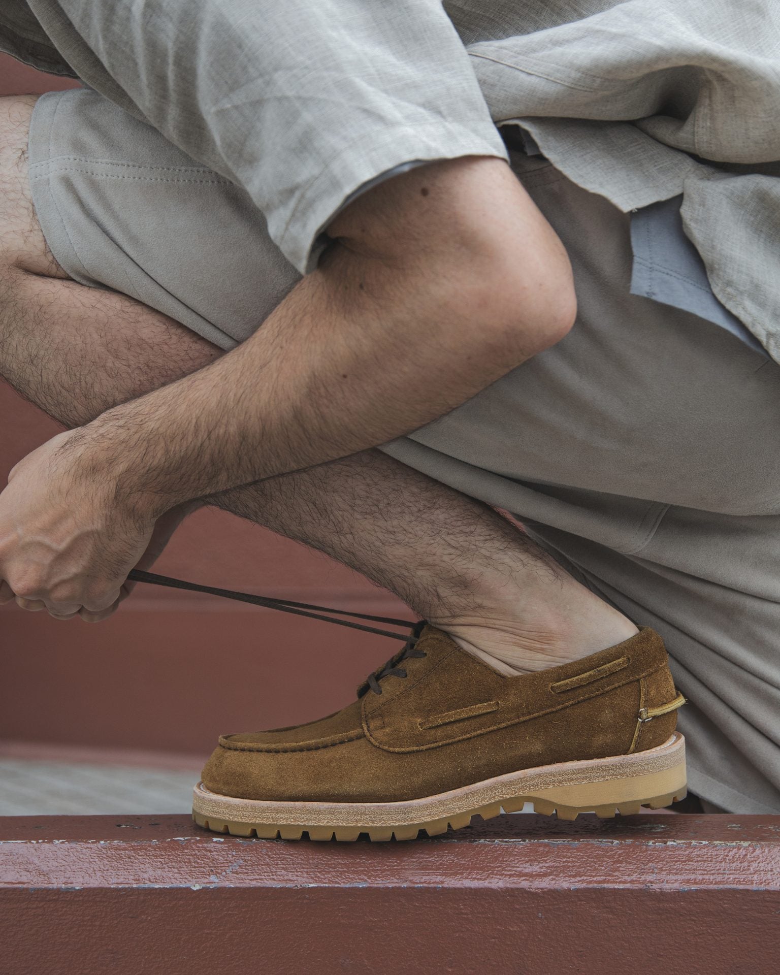 REGAL Shoe & Co. × nonnative MOC SHOES nonnative x REGAL Shoe & Co. / MARINER MOC SHOES – COW
