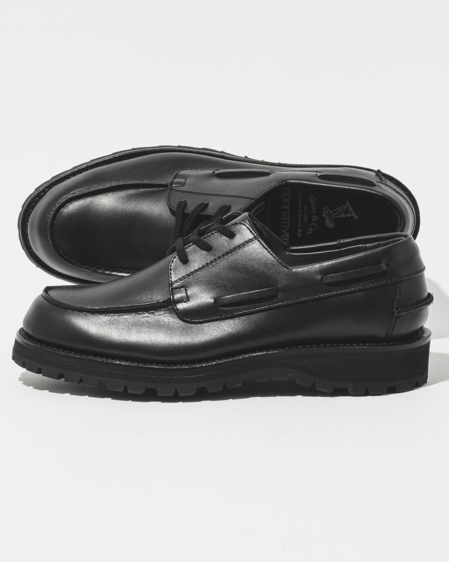 nonnative x REGAL Shoe & Co. / MARINER MOC SHOES – COW LEATHER WITH GORE-TEX