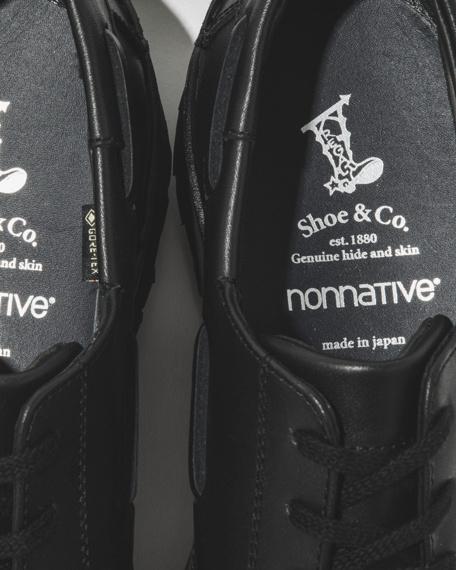 REGAL Shoe & Co. × nonnative MOC SHOES 黒