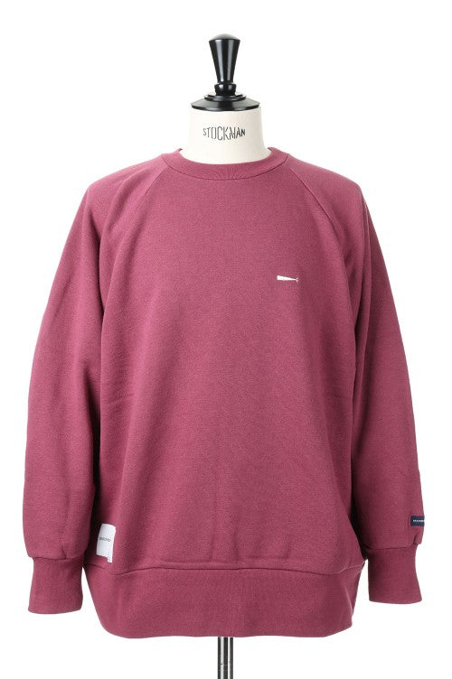 Descendant 19AW PE CREW NECK SWEATSHIRT 01