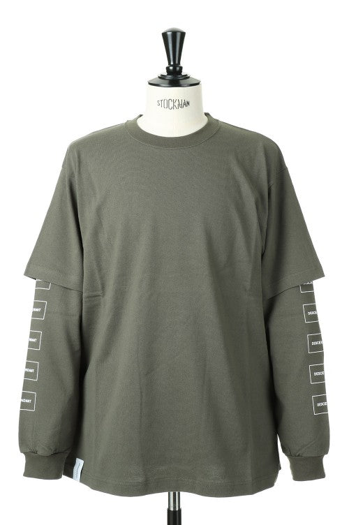 Descendant 20AW MILITIA LAYERD TEE