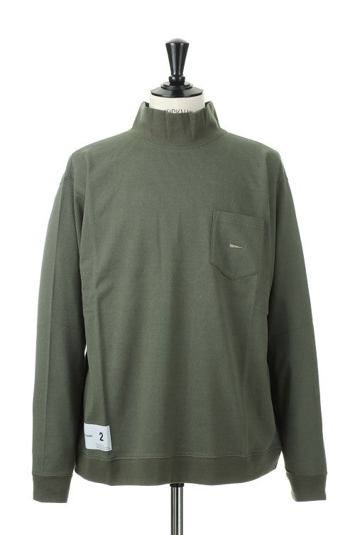 Descendant 20AW TURTOISE MOCK NECK LS