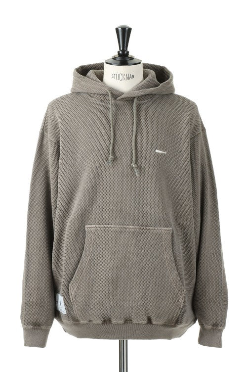 Descendant 20AW GAUFRE HOODED SWEATSHIRT