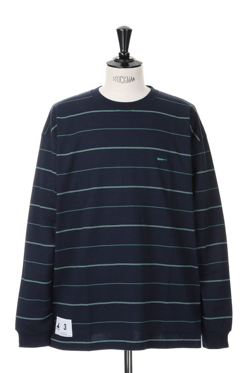 Descendant 23SS HORIZONTAL MULTI STRIPE LS