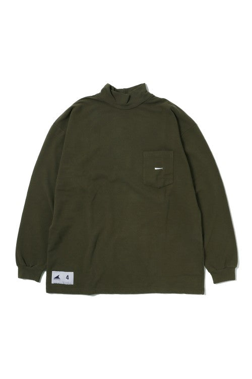 Descendant 23AW TORTOISE MOCK NECK LS