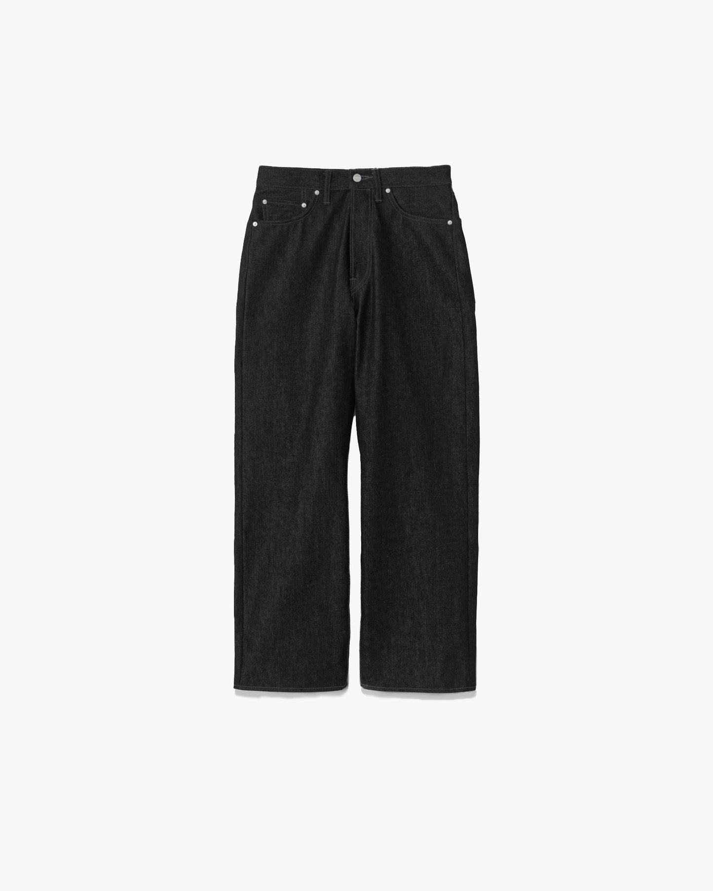 Graphpaper / Selvage Denim Five Pocket Wide Straight Pants
