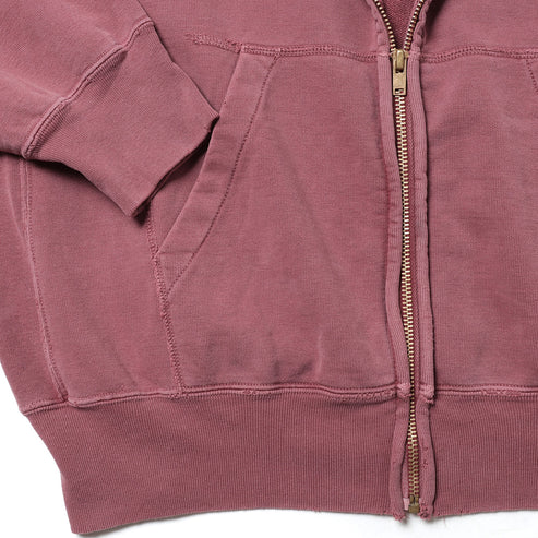 REMI RELIEF /  SP加工裏毛ZIPパーカー New Fit