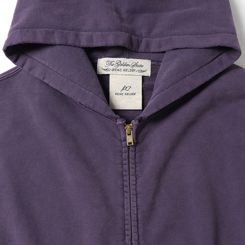 REMI RELIEF /  SP加工裏毛ZIPパーカー New Fit