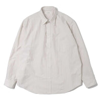 Ernie Palo 25SS Silk Cotton Stripe Shirt