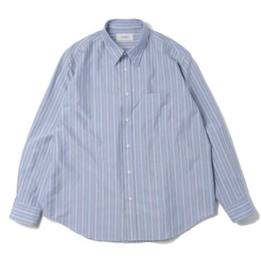 Ernie Palo 25SS Silk Cotton Stripe Shirt