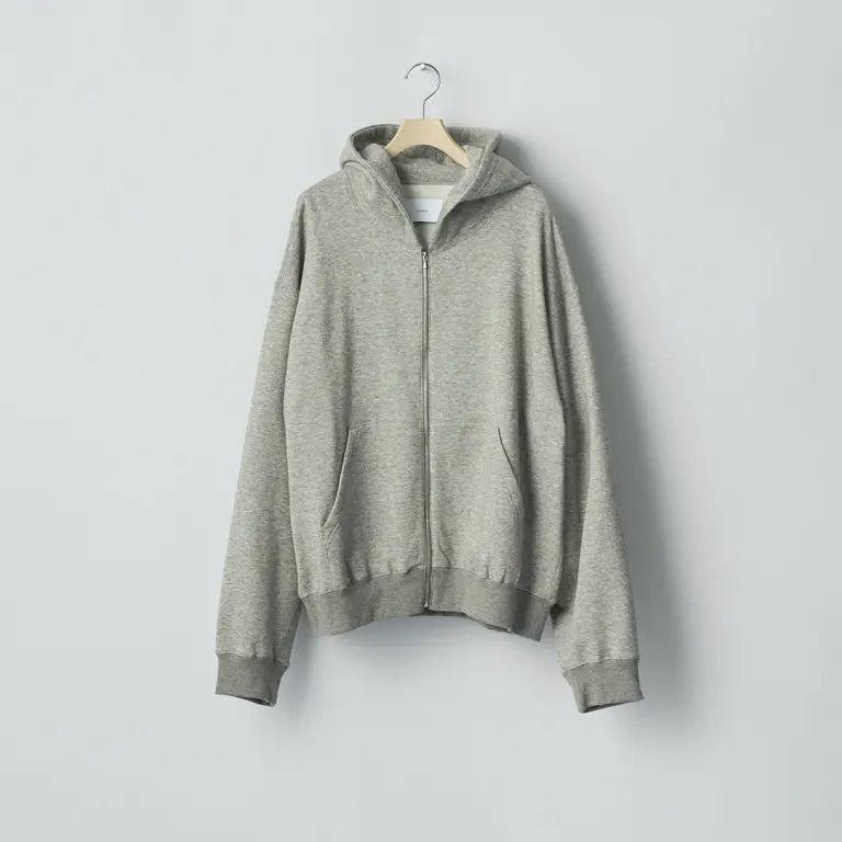 ssstein 25AW Yak/Cotton Sweat Zip Hoody