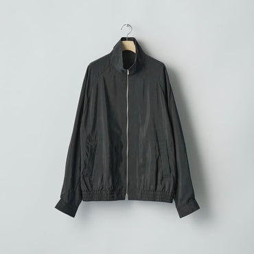 ssstein 25AW Silk/Nylon Zip Up Blouson