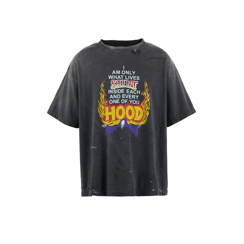 SAINT Mxxxxxx x NEIGHBORHOOD / STHD . SS TEE HOOD